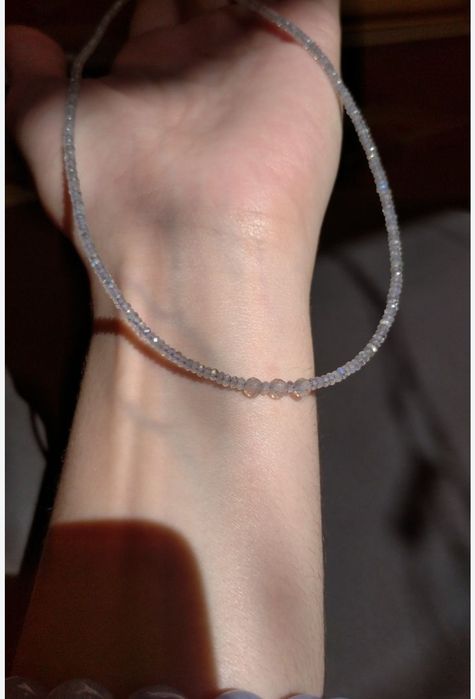 Чокер з лабрадориту, натуральні мінерали, каміння, подарунок