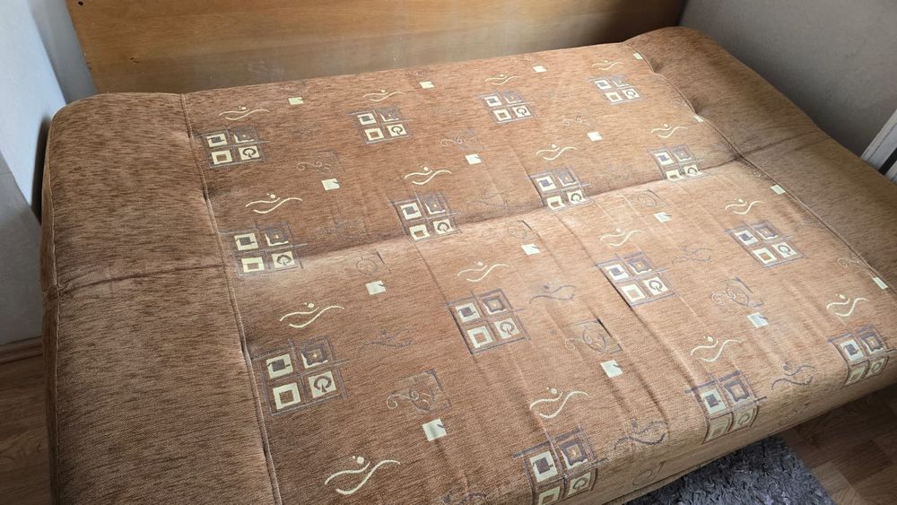 Wersalka sofa łóżko 200 x 120 cm stan dobry