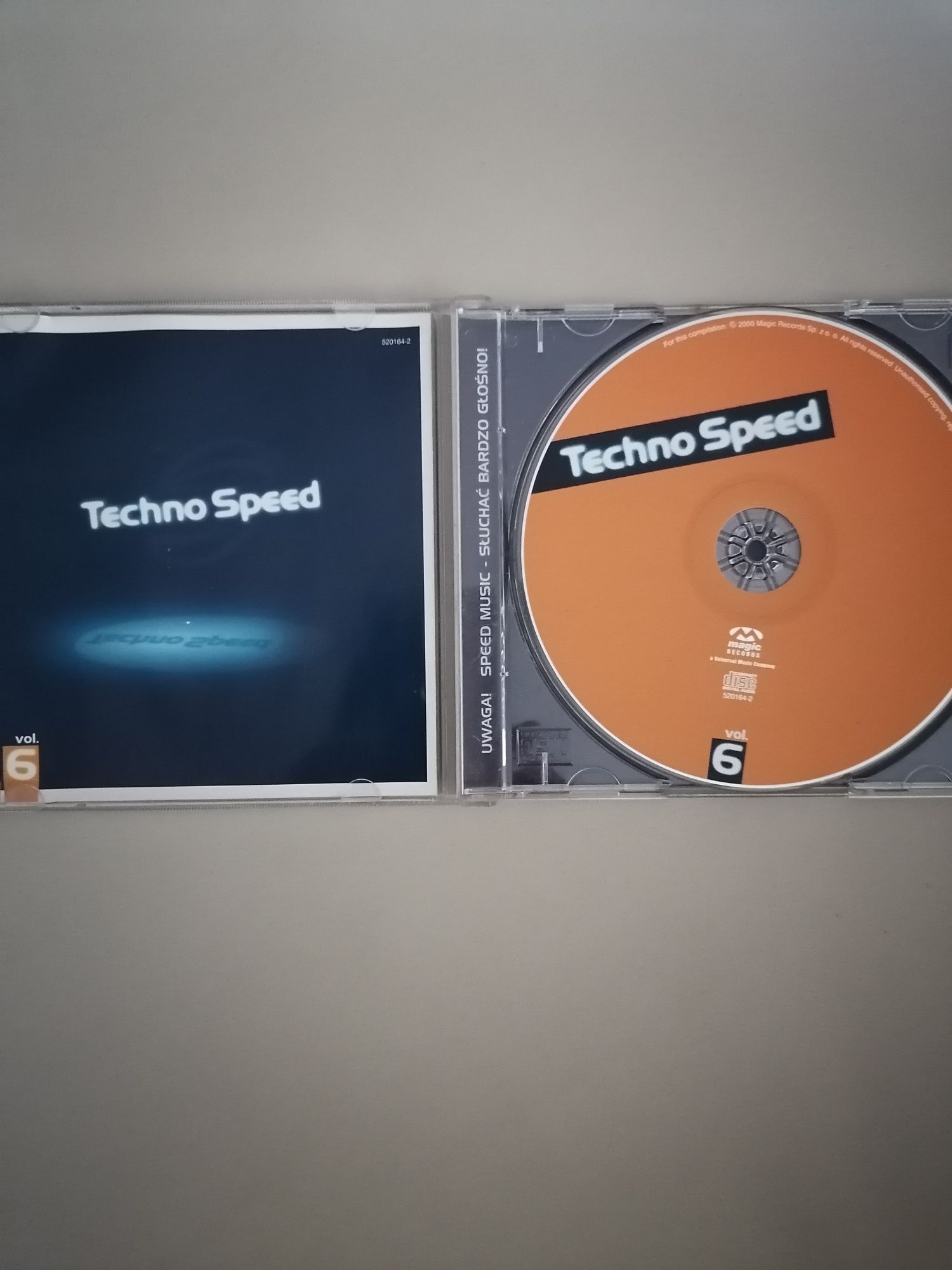 Techno Speed 6 oryginalna płyta CD