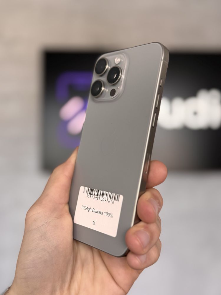RATY 0% iPhone 15 Pro Max 1TB BATERIA 100% GWARANCJA 12 miesiecy!!!