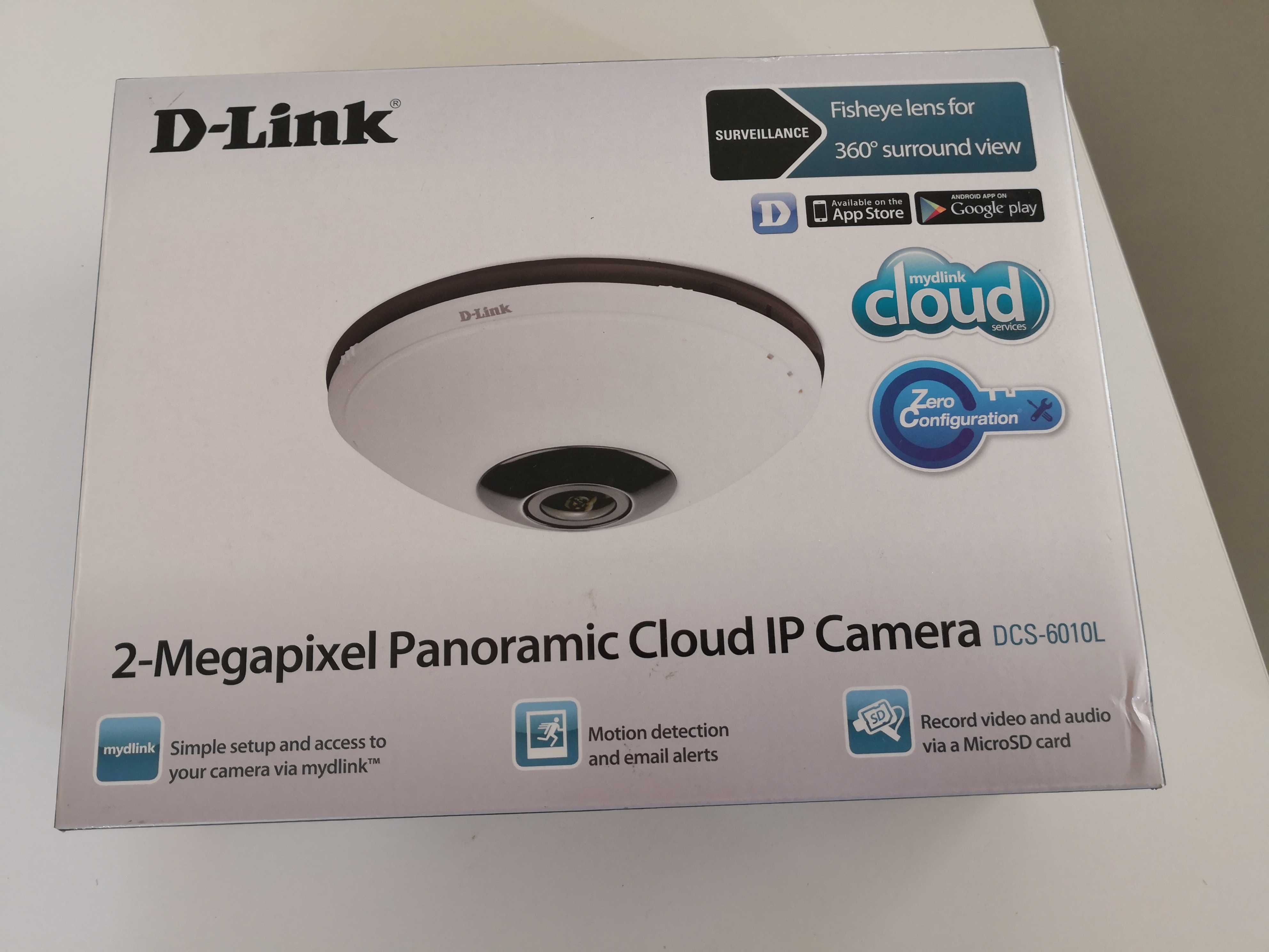 D-Link DCS-6010L 360 HD Megapixel Network Cloud Camera