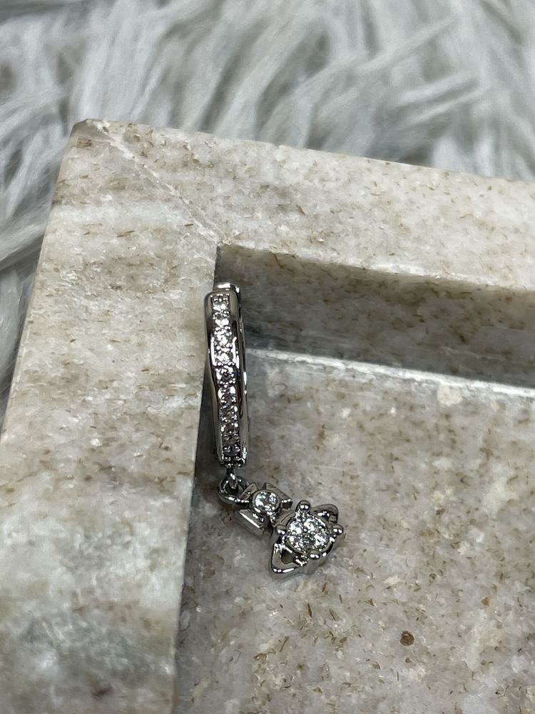 Vivienne Westwood Saturn Ring Earrings сережки серьги