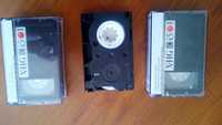 Cassetes VHS-C & VHS & kit com cassete de limpeza de som