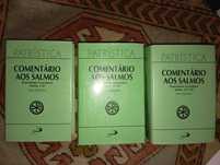 Patrística - Comentário aos  Salmos 3 volumes