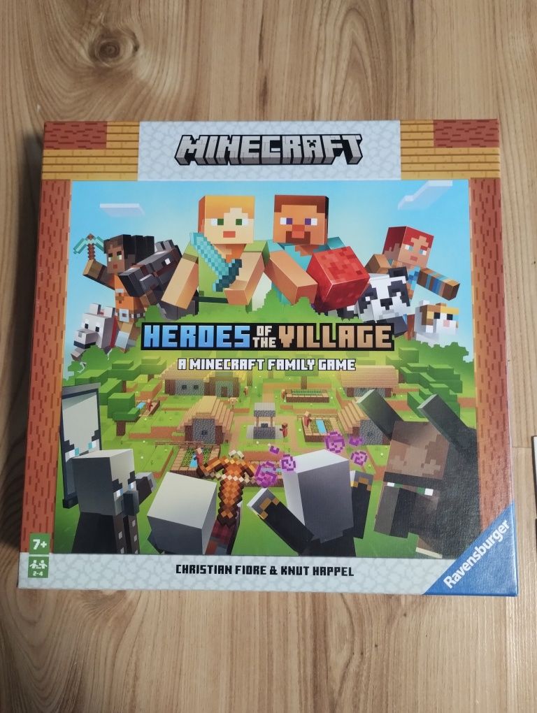 Minecraft gra planszowa Heroes of the Village