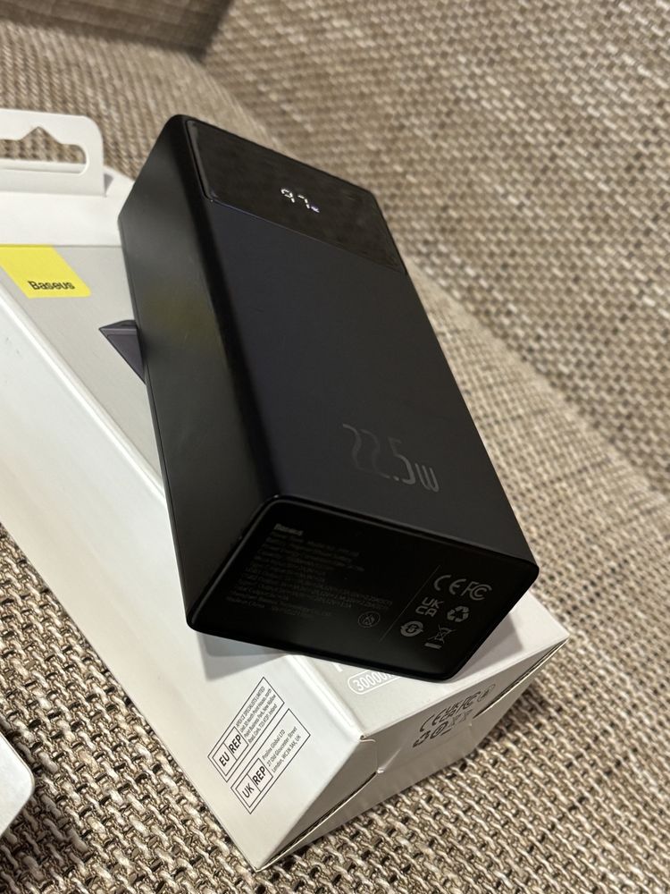 Baseus Star Lord Display 22.5W 30000 mAh Black (Б/у)