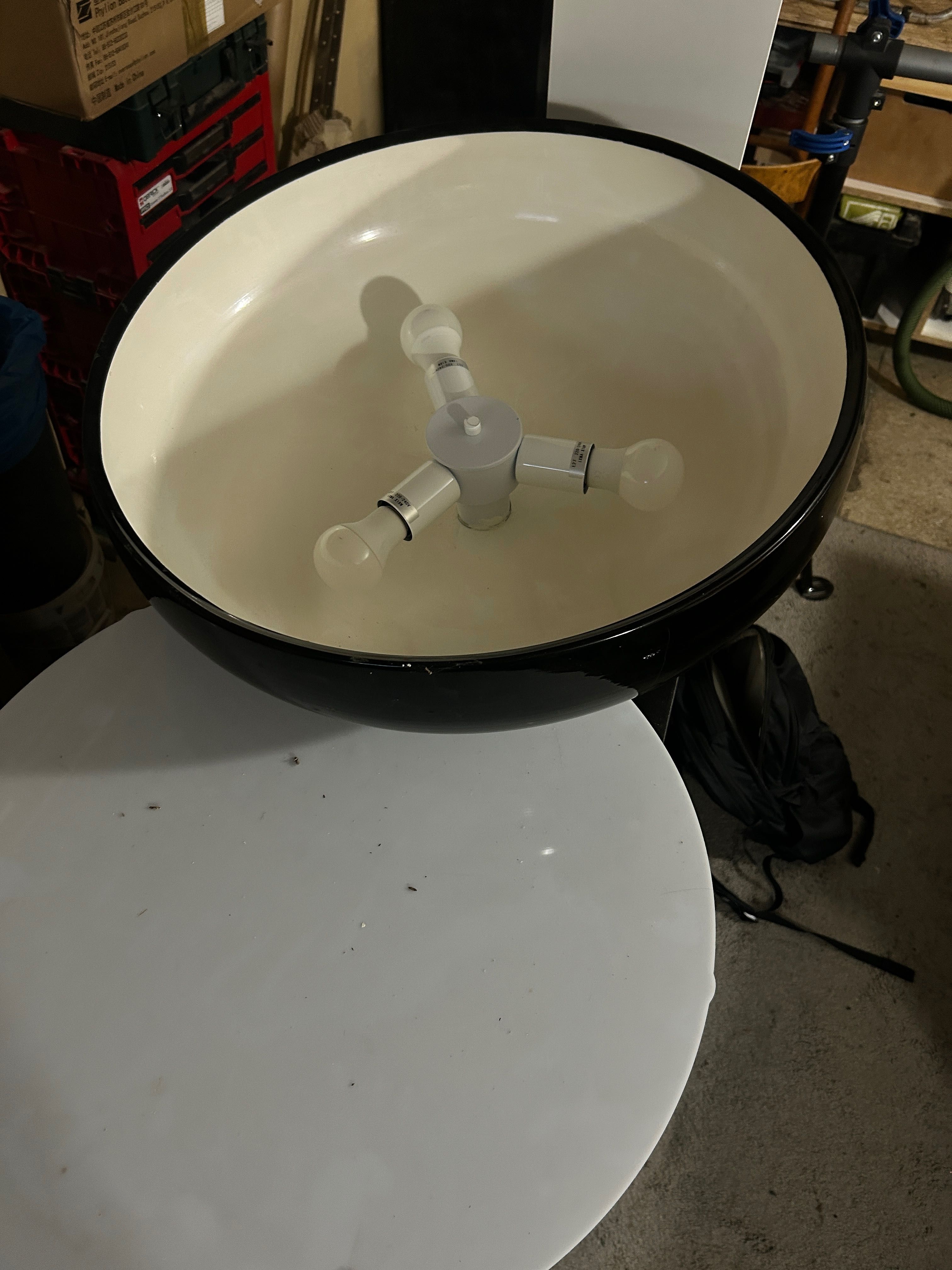 lampa wisząca metalowy klosz