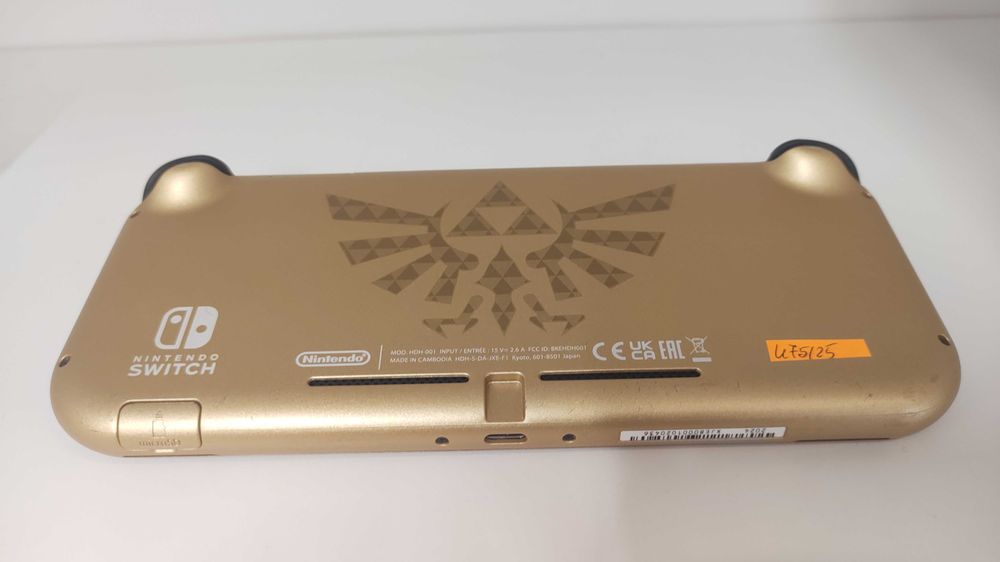 (BP) Nintendo Switch Lite Hyrule złota + Super Mario Bros + FC 25