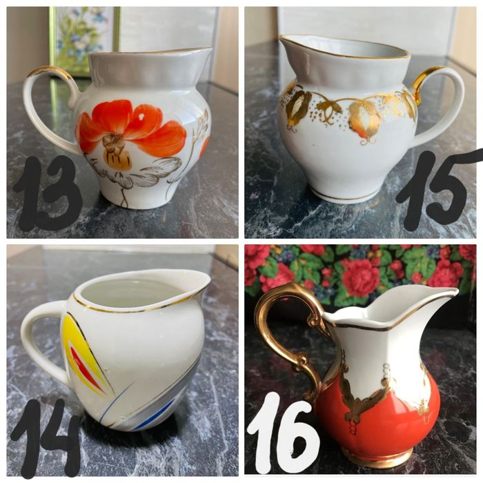 Молочник сливочник сервиз сервіз Вербилки Дулево порцеляна freiberger