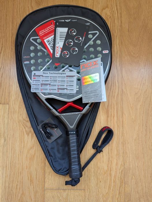 Raquete Padel NOX AT 10 Genius 18k 2023