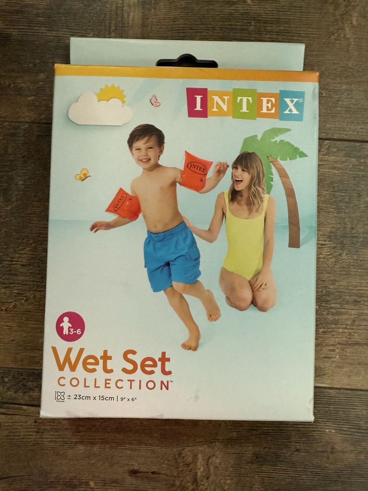 Rękawki nowe Intex 3-6 lat do pływania na basen