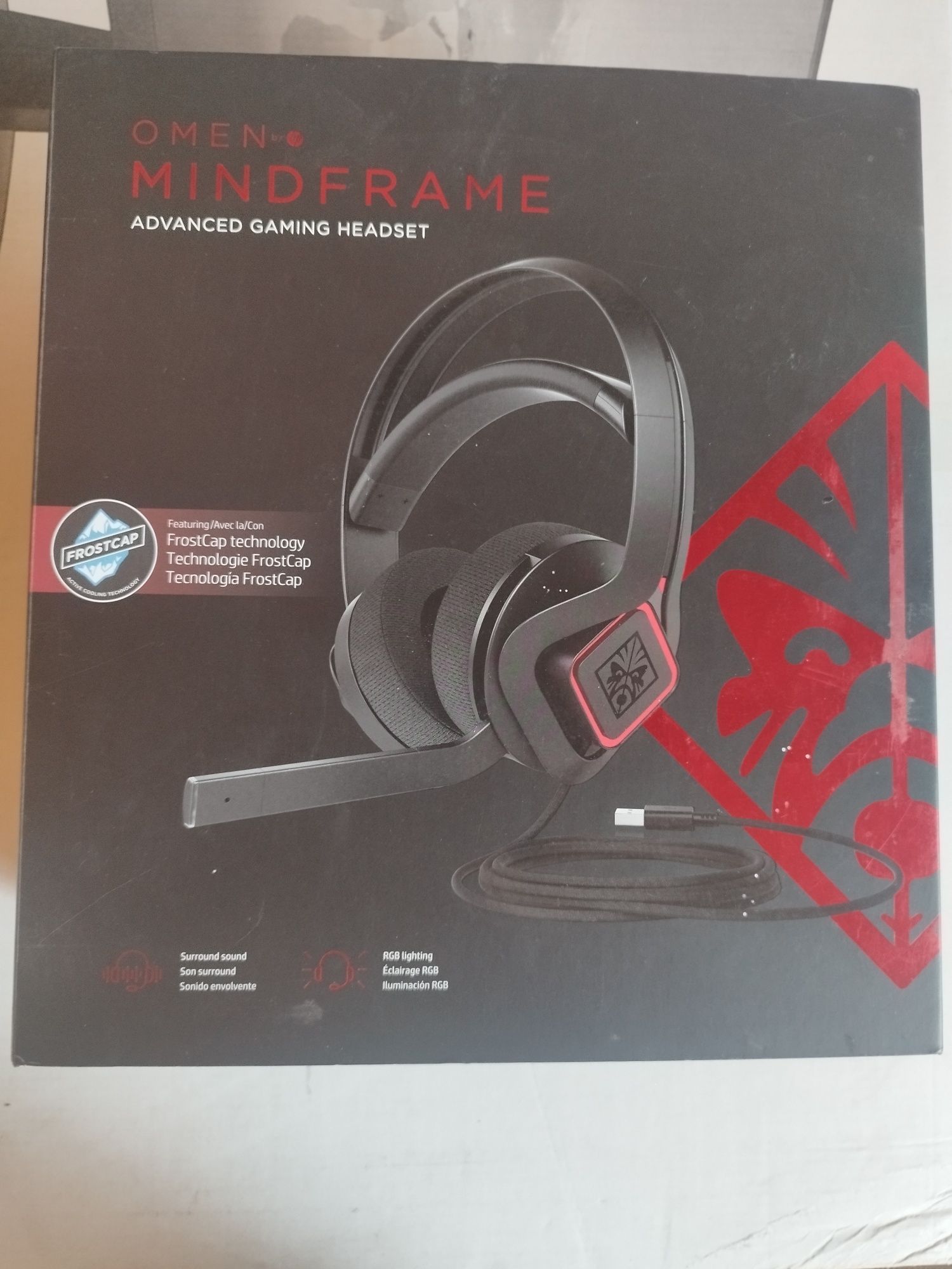 Słuchawki Gemingowe Omen Mindframe Nowe