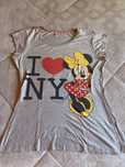 T-shirt cinza da minnie