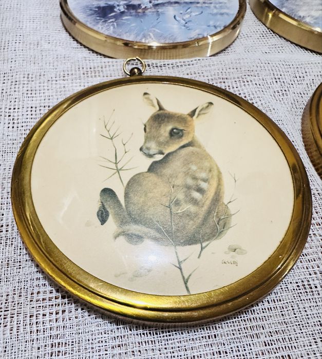 Винтажные плакетки, картины