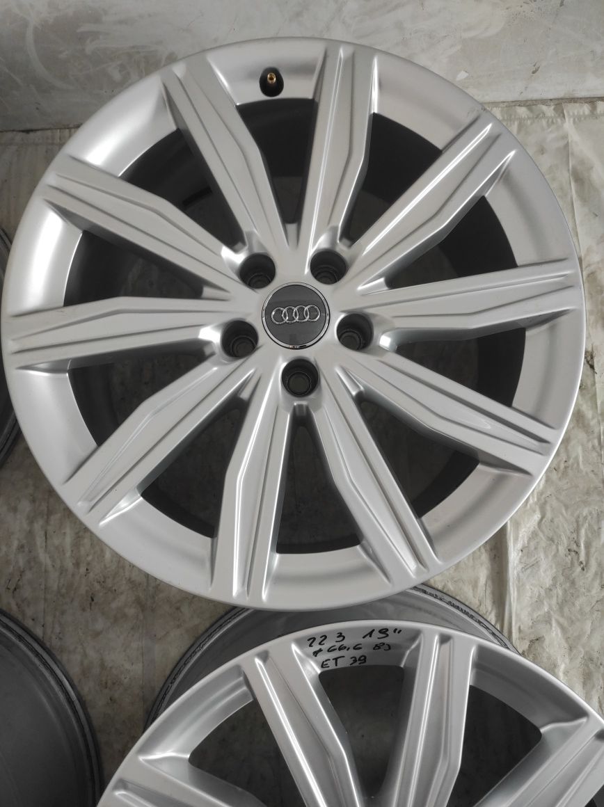 223 Felgi aluminiowe ORYGINAŁ AUDI R 19 5x112 otwór 66,6 Bardzo Ładne