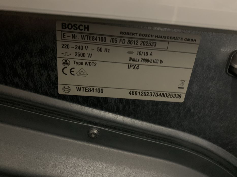 Сушильна машина Bosh Maxx6 в м.Калуш