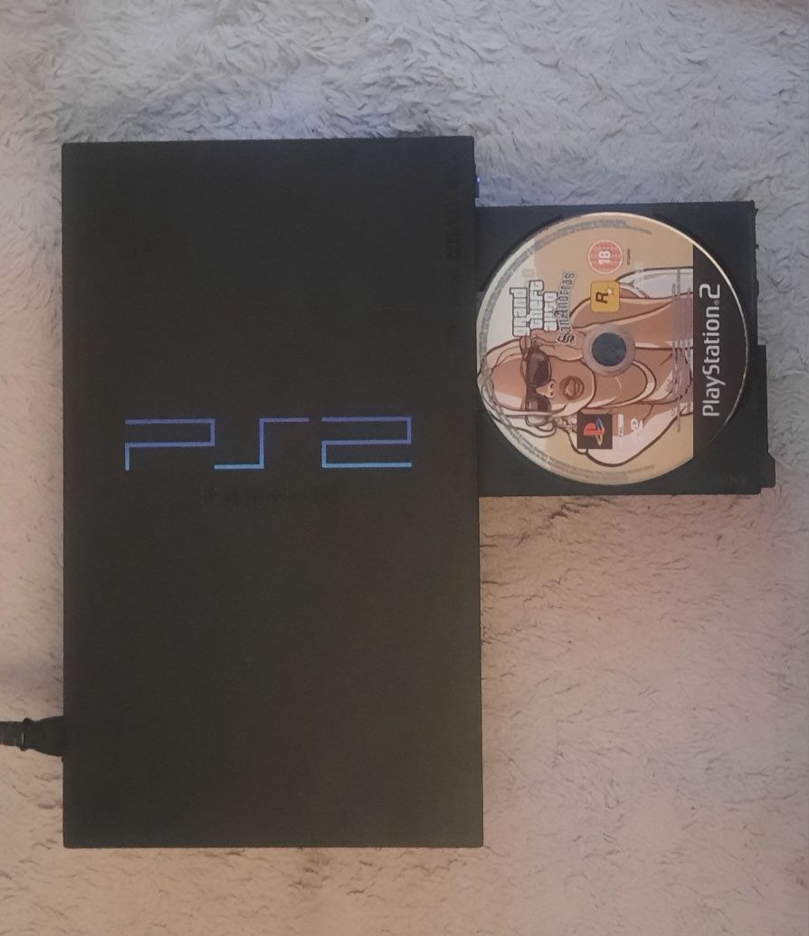 Playstation 2 pad, karta,plus gta