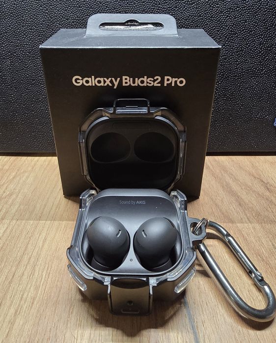 Słuchawki Samsung Galaxy buds2 Pro douszne dokanałowe + etui