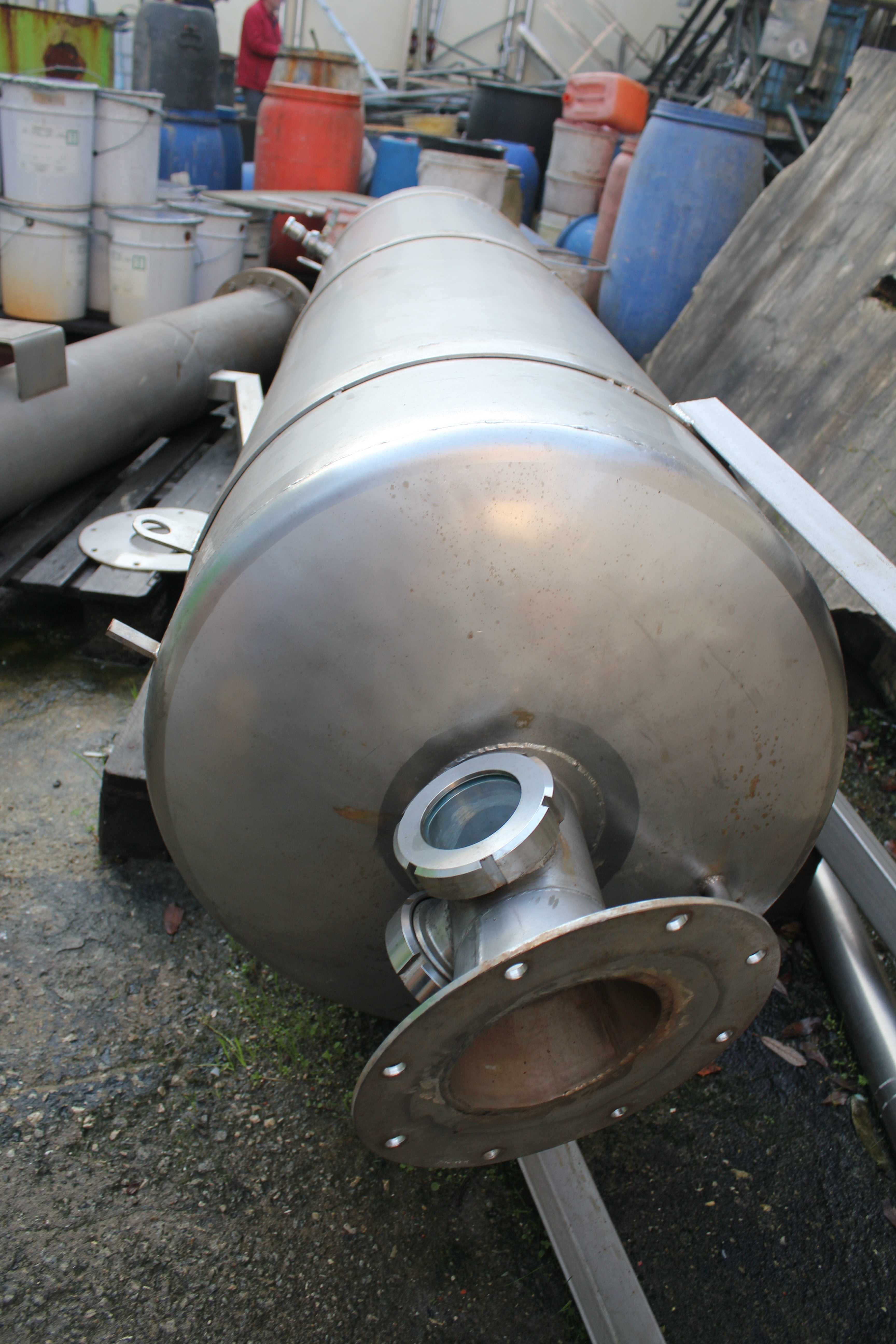 Condensador de vapor Industrial Inox 316