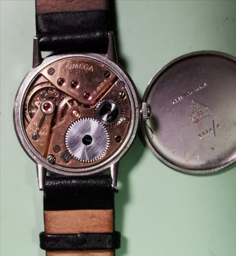 Zegarek męski Omega lata 40te Vintage cal 30t2 Unikat