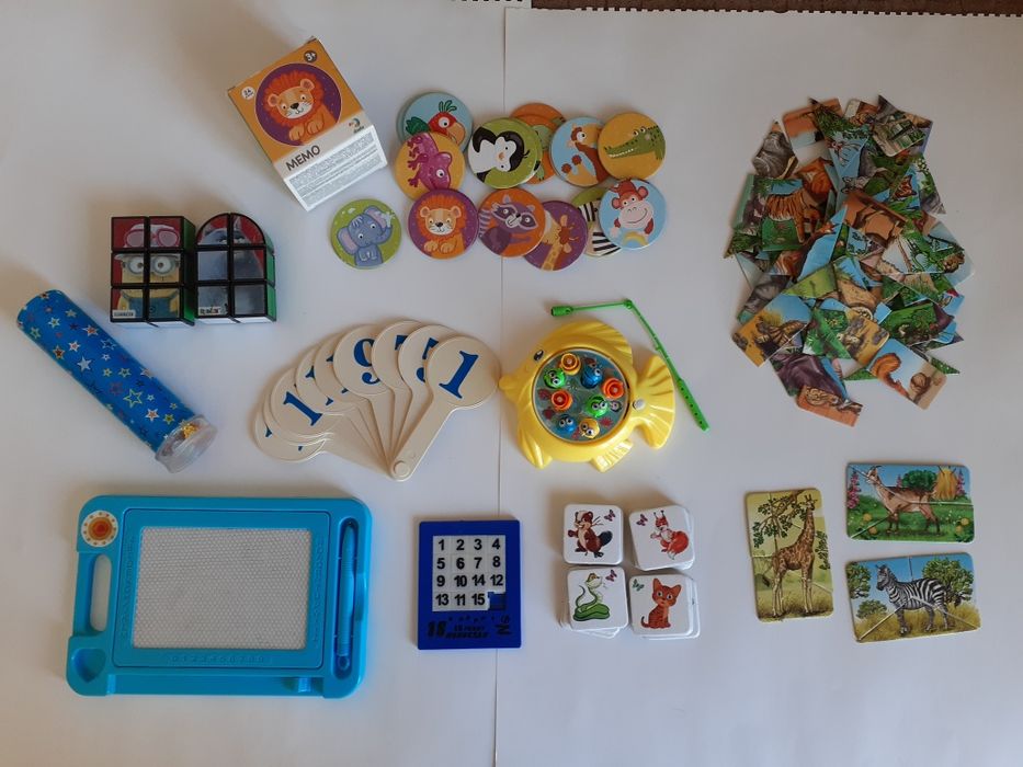 Розвиваючі ігри, іграшки для малюків 3+, 16 шт