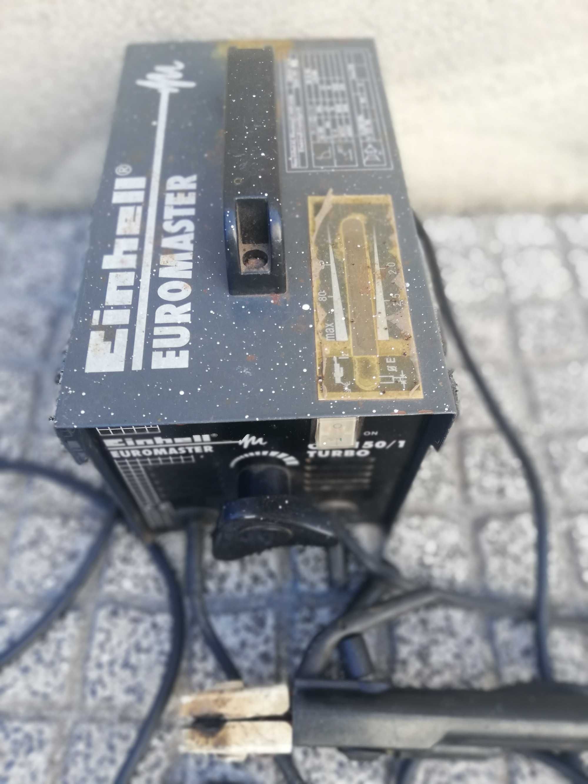 Aparelho soldar eléctrico einhell a funcionar na perfeição