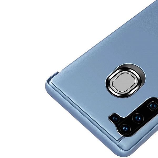 Clear View Case futerał etui z klapką Samsung Galaxy A11 / M11 różowy