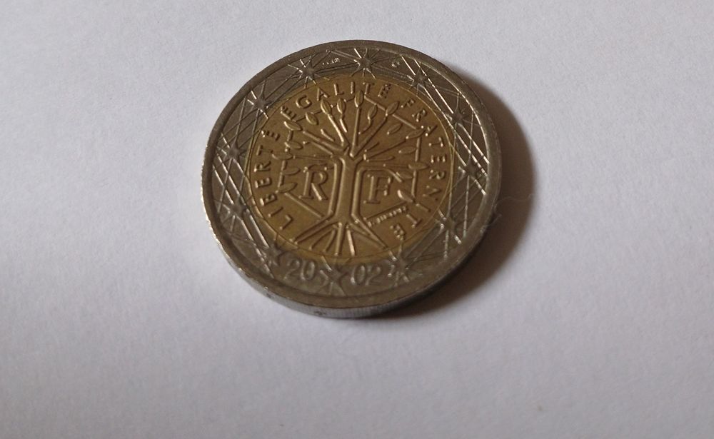 Moeda 2€ francesa 2002