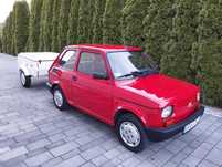 Fiat 126p + Przyczepka Niewiadów Po Pełnej Renowacji Stan Bardzo Dobry