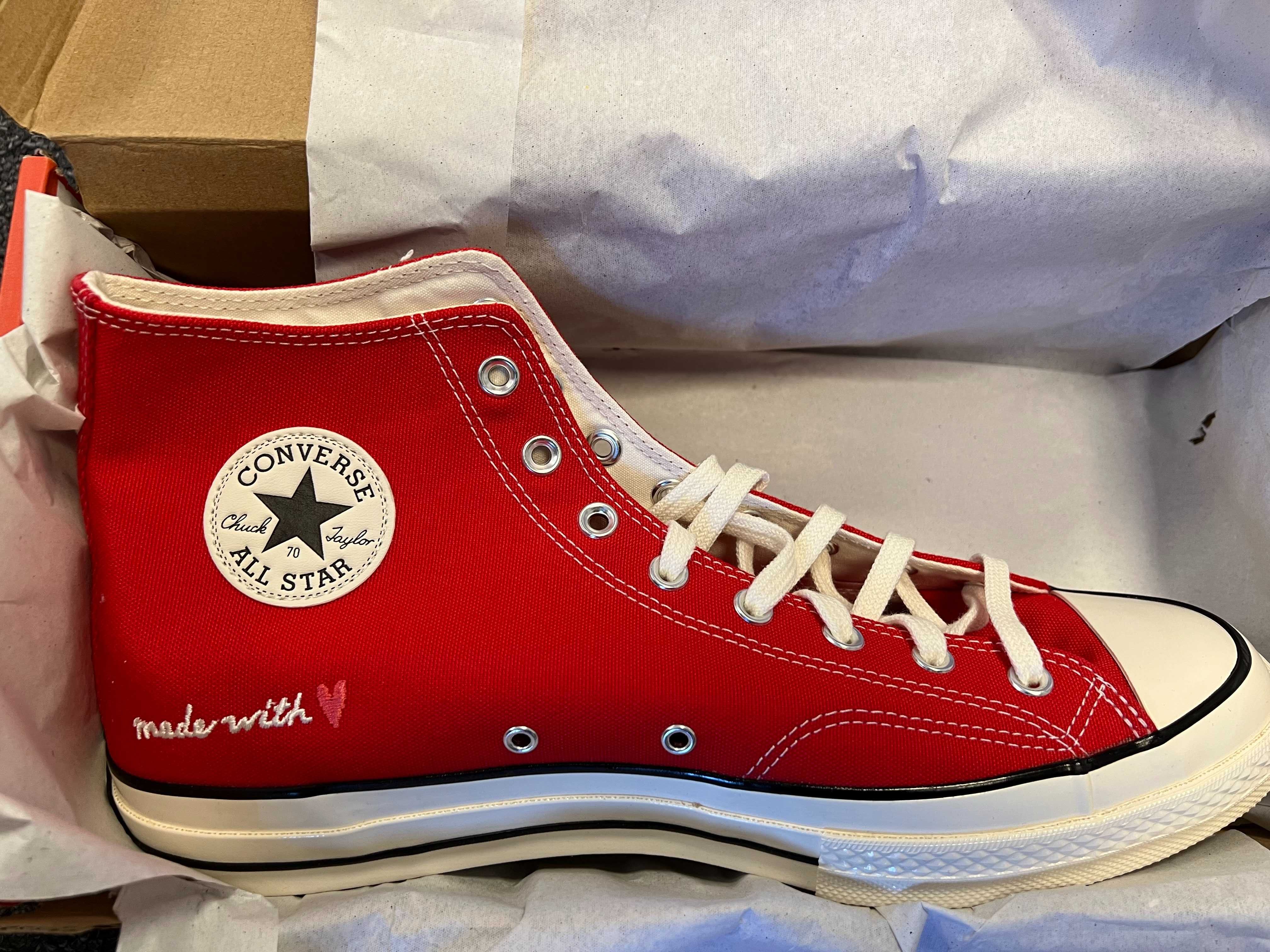 Trampki Converse Chuck 70 Hi Valentine's Day 171117C NOWE