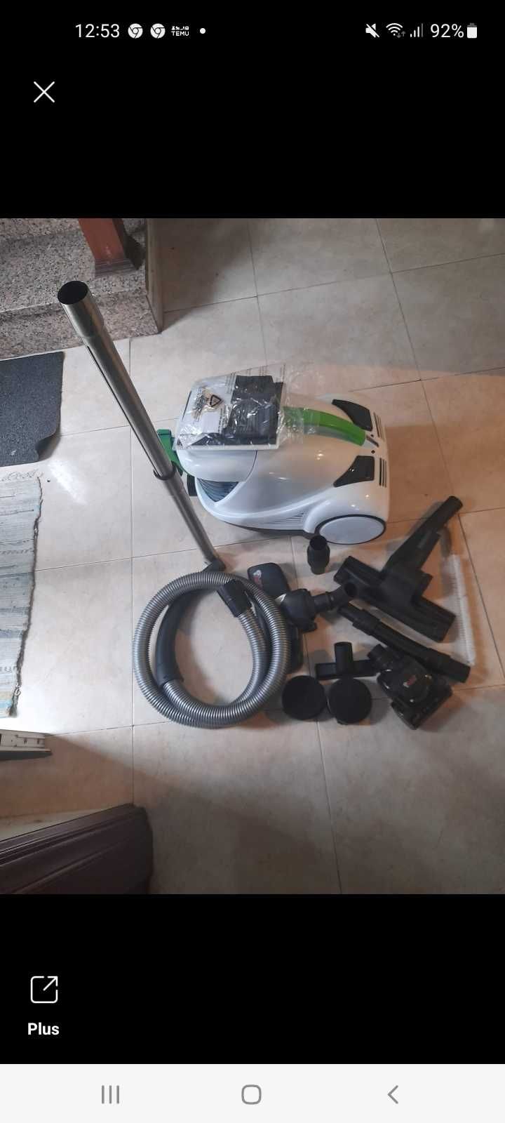 Vendo aspirador ecologico