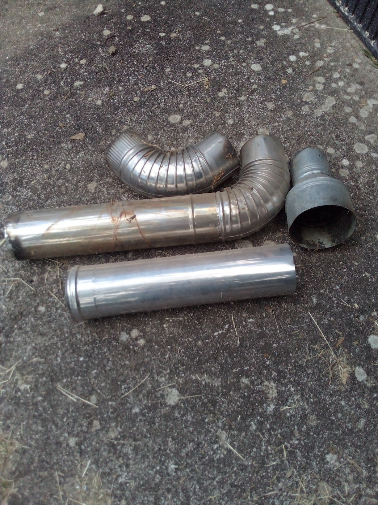 Tubos de extração de fumos em Inox