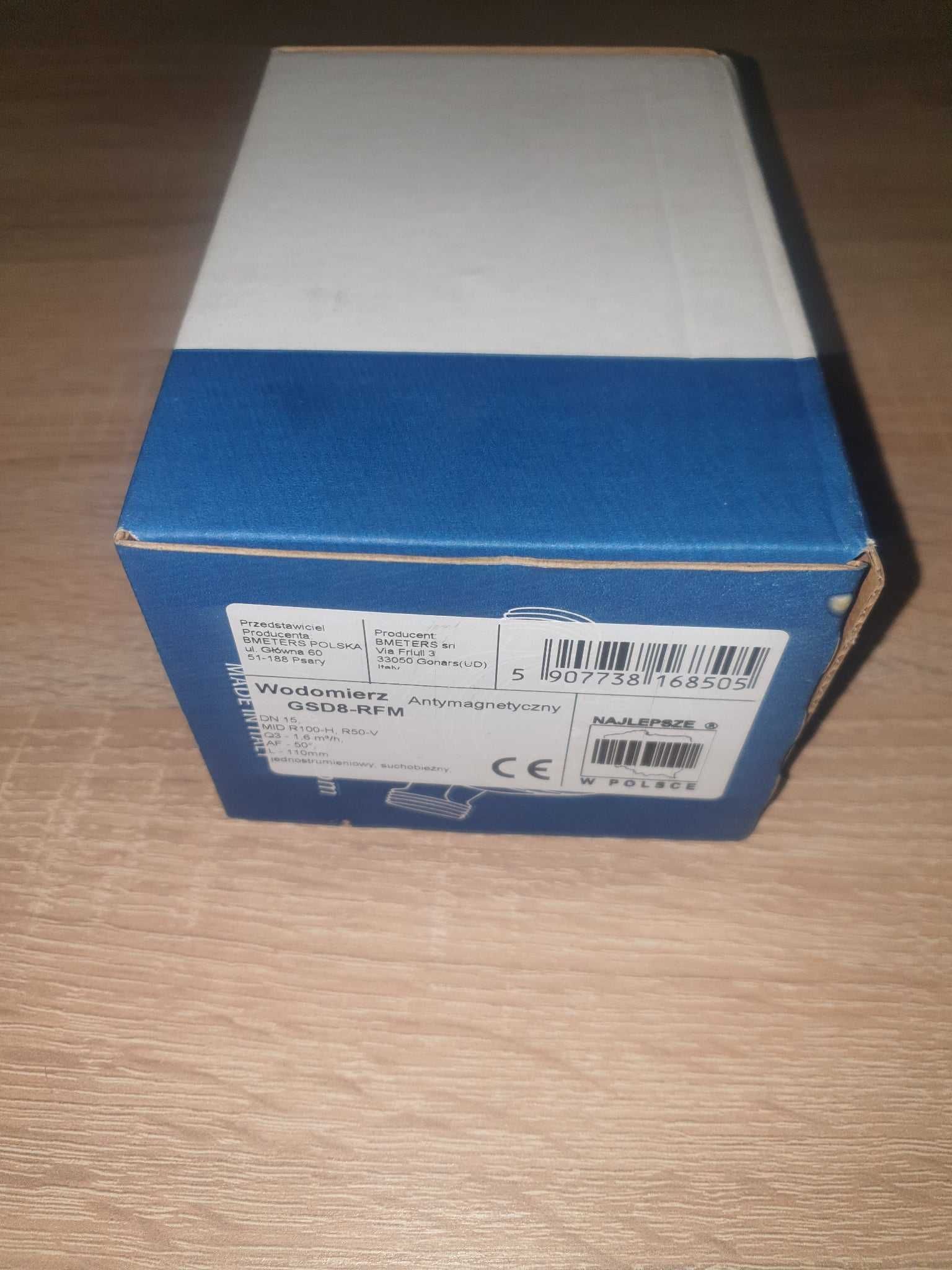 Wodomierz  B METERS GSD8-RFM T50,