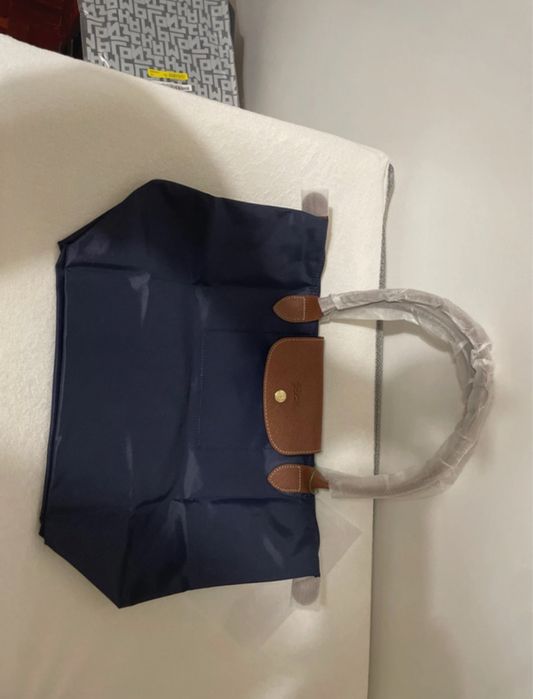 Longchamp azul escura M