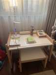 Secretaria infantil + banco Flisat -IKEA