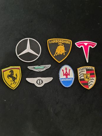 Шеврон логотип нашивка автомобиль Mercedes Ferrari Porsche Lamborghini