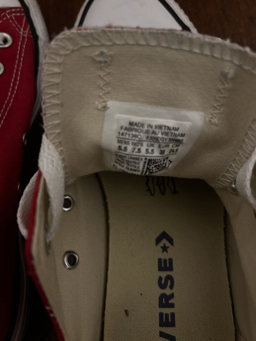 Converse all star vermelhas