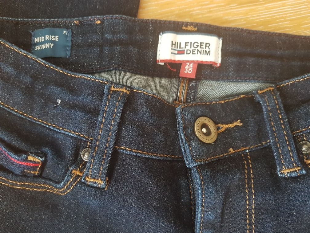 Spodnie tommy hilfiger denim roz. 24/30