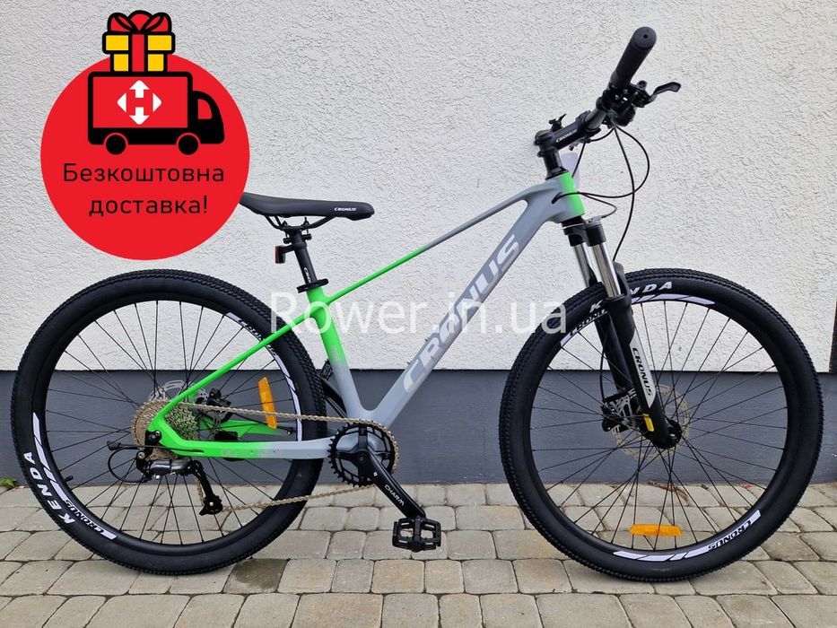 Магнієвий велосипед гідравліка Cronus 27.5" Hurricane 2025 Рама-17" gr