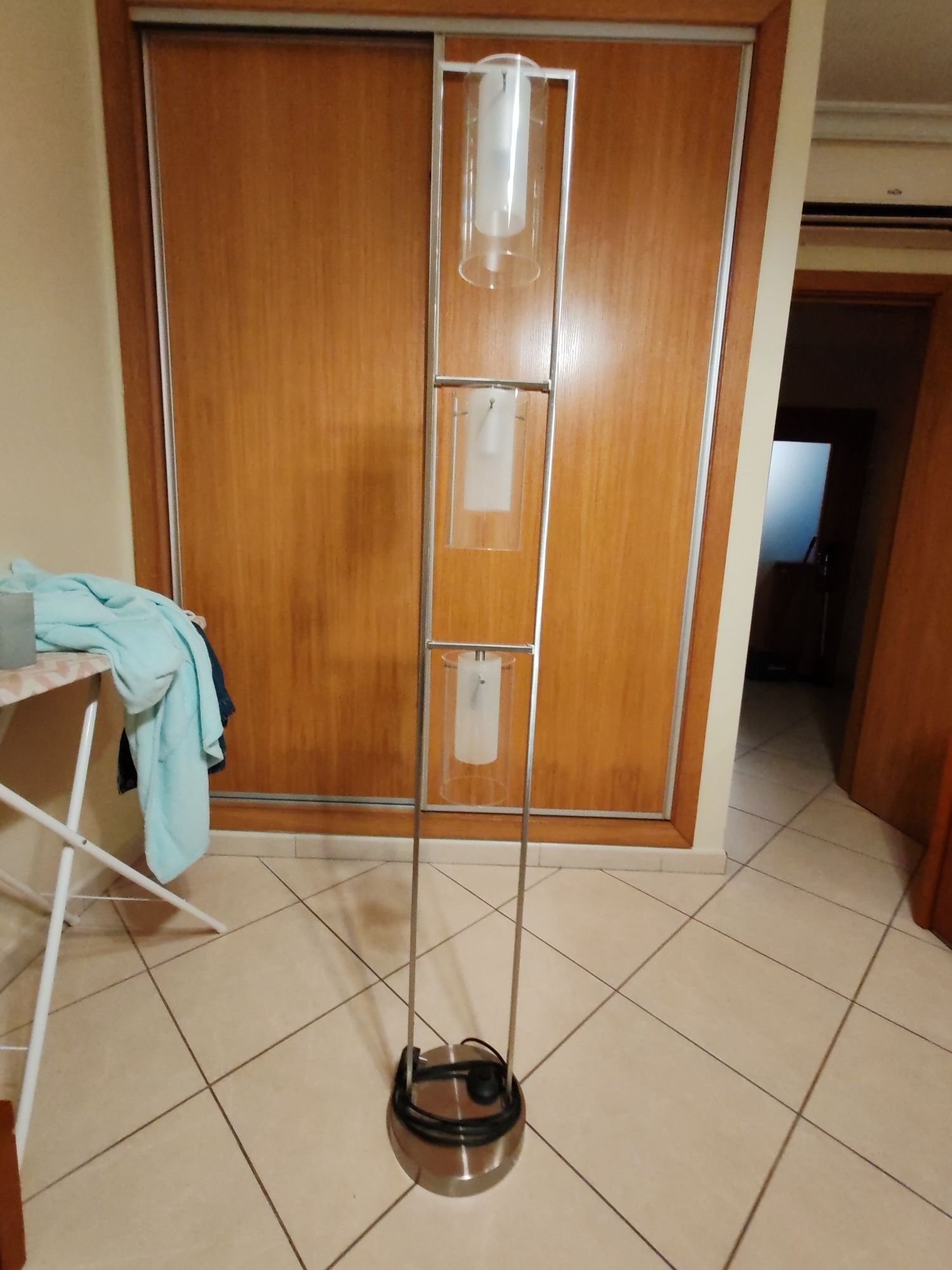 Candeeiro 3 lâmpadas