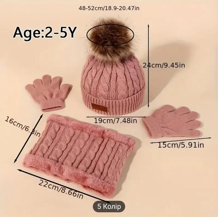 Набір для дівчинки 2 рочки