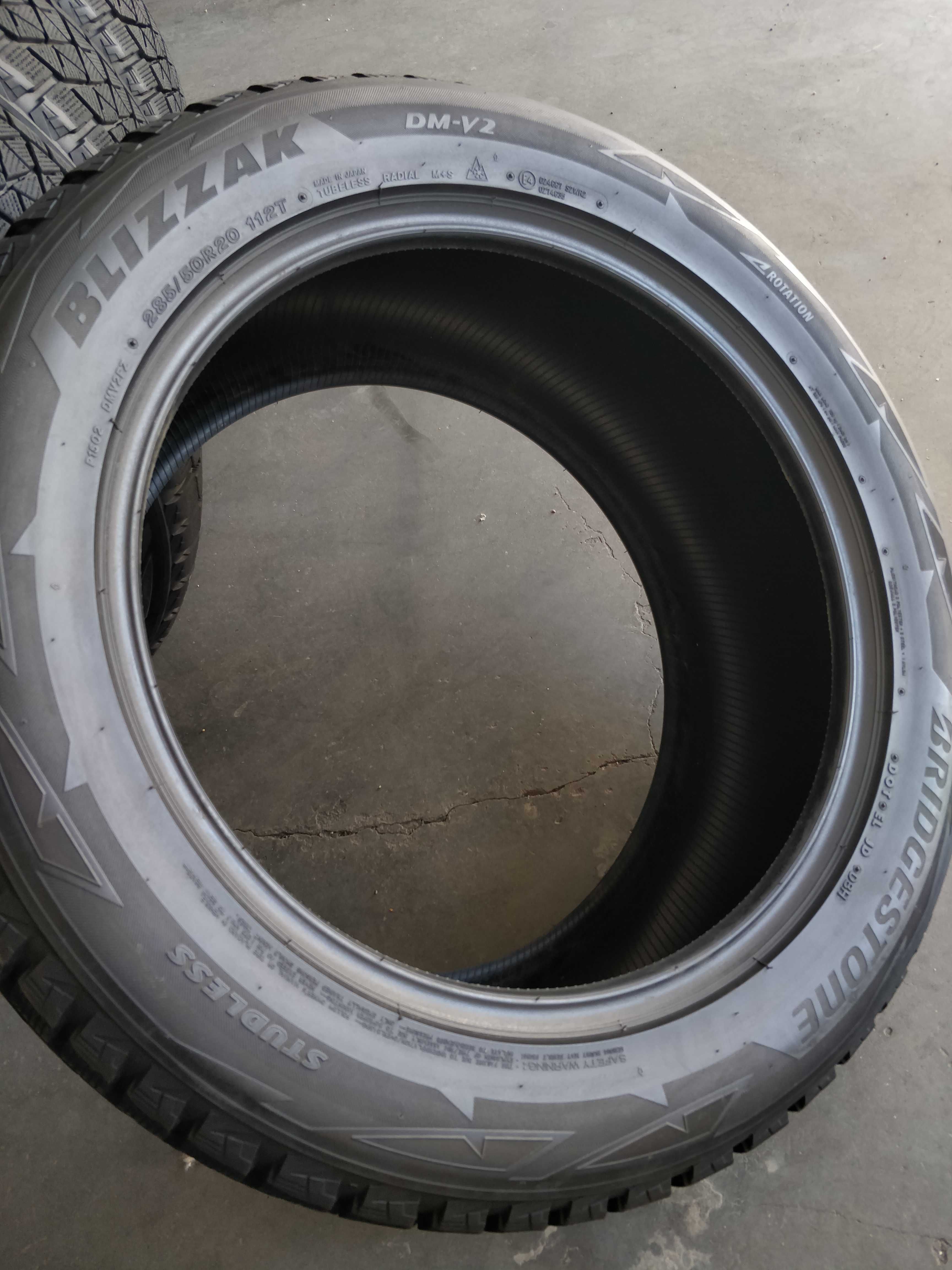 R20 285 50 шини зимові Bridgestone Blizzak DM-V2