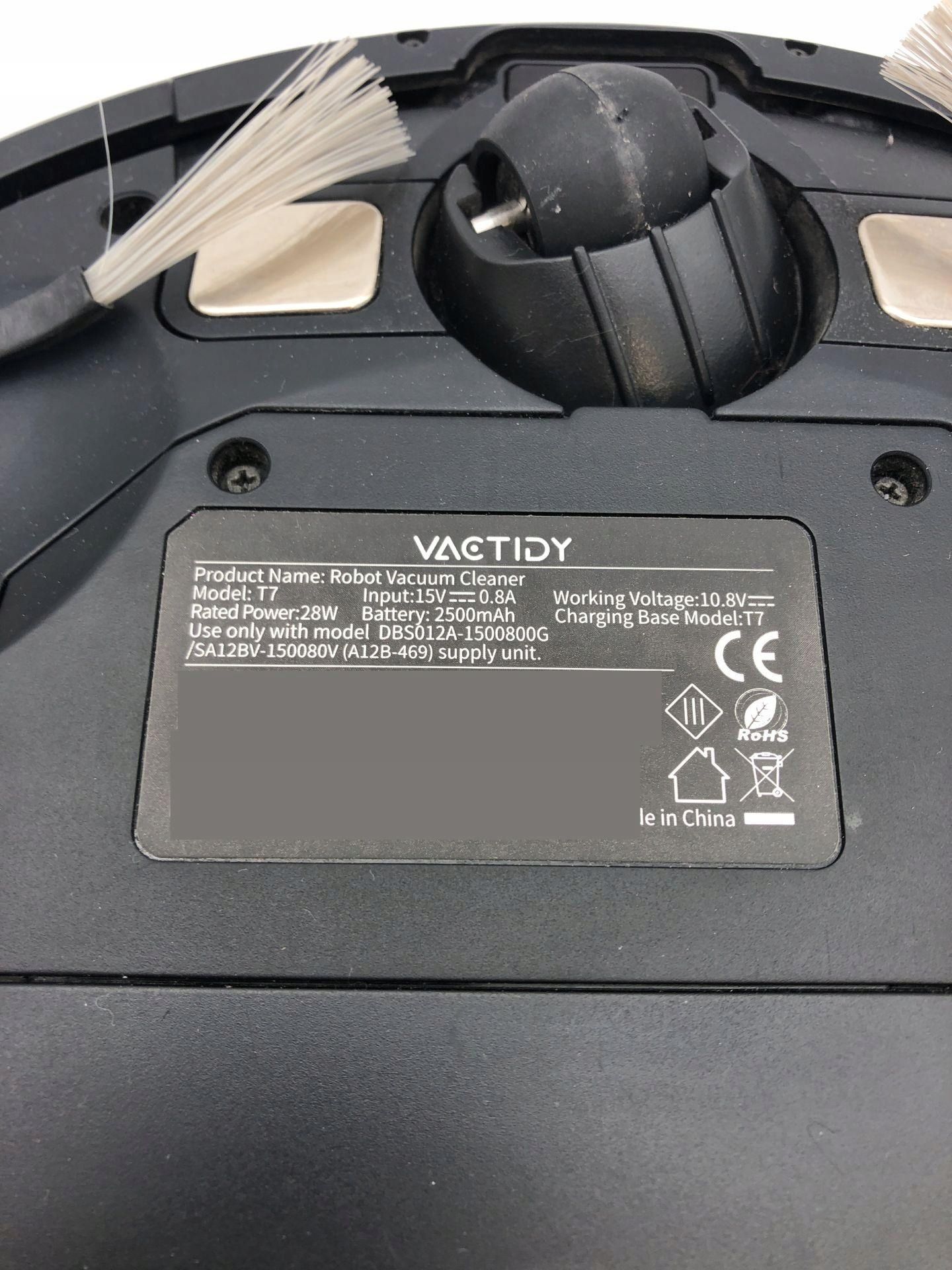Robot sprzątający Vactidy T7 z mopem 2800Pa Alexa App Siri 120min