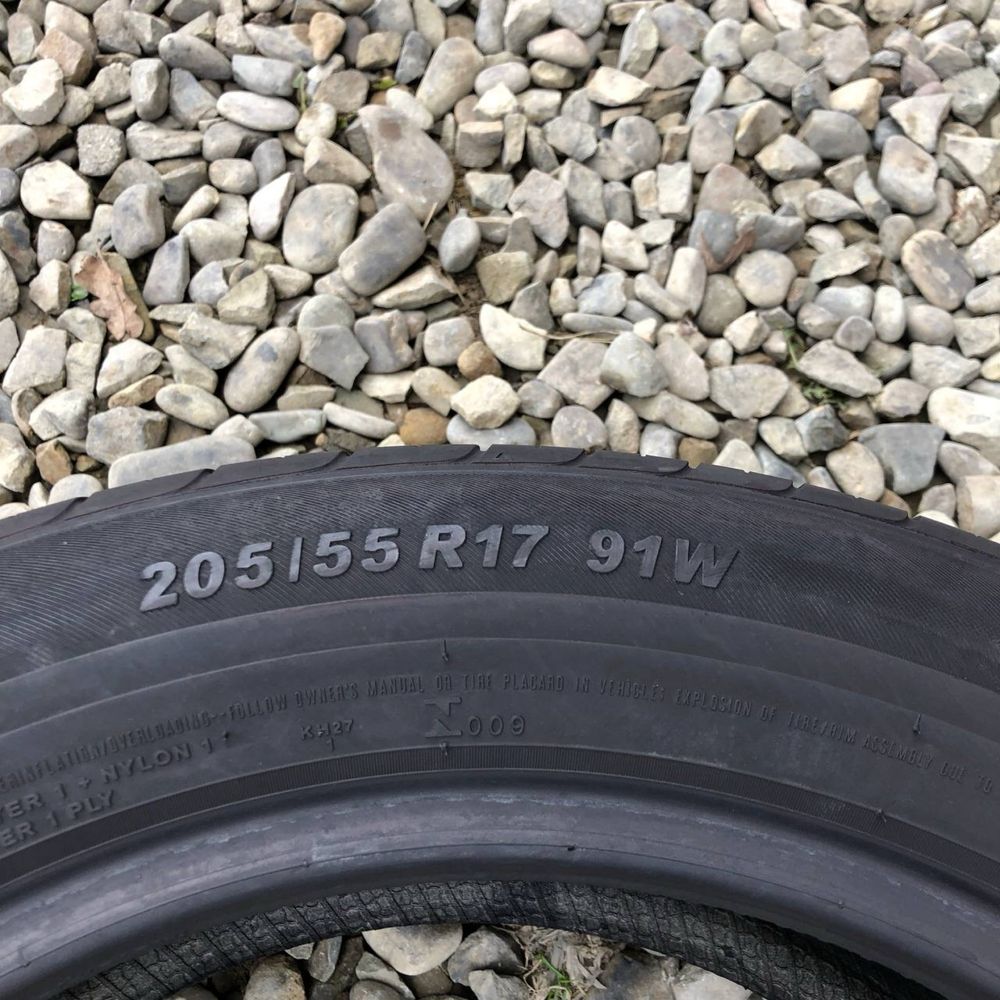 Шини Kumho 205/55 r17 2шт Літо Резина Скати (1245)+