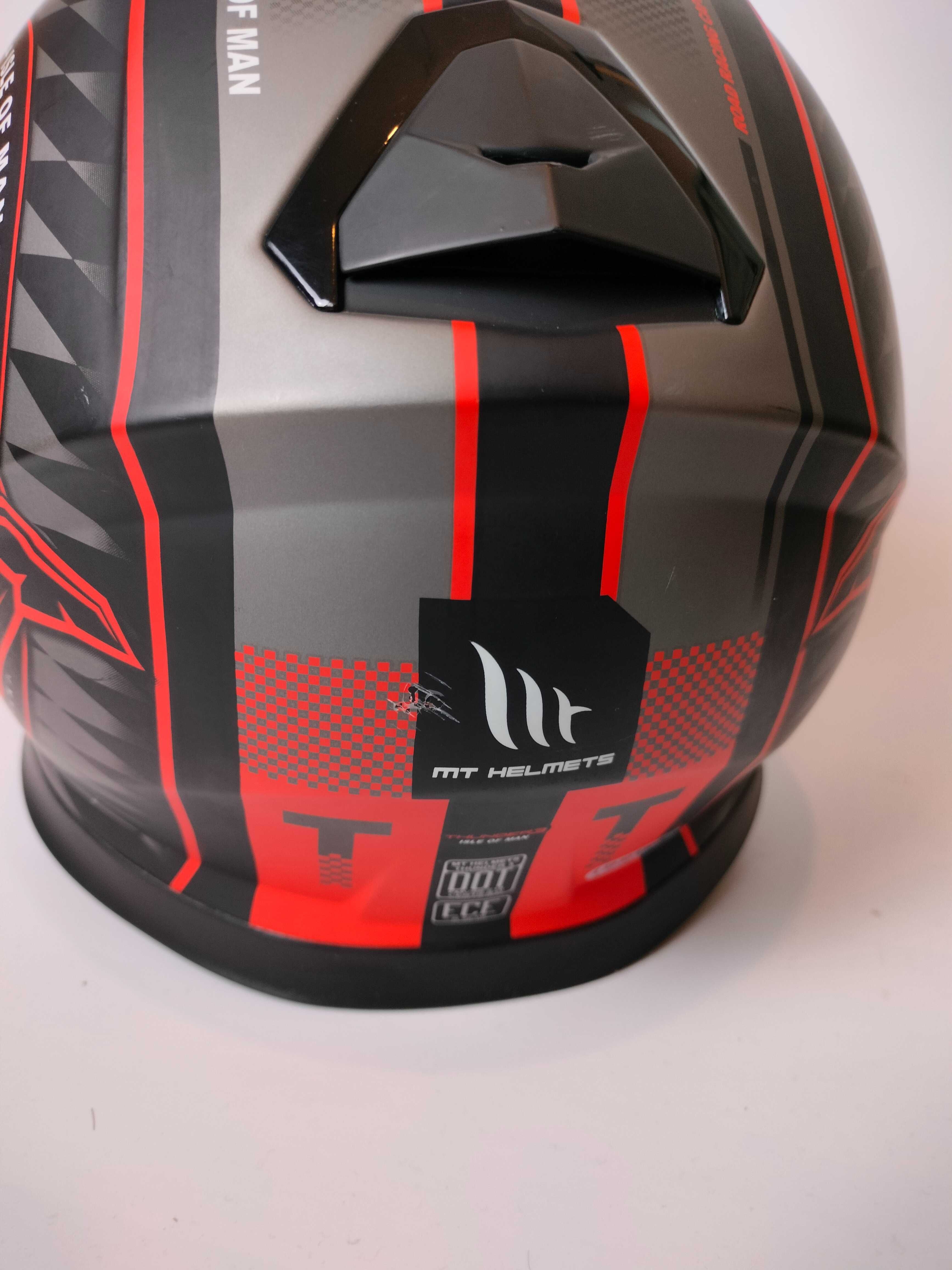 Kask motocyklowy MT THUNDER 3 SV Isle of Man + Dodatkowa szybka!