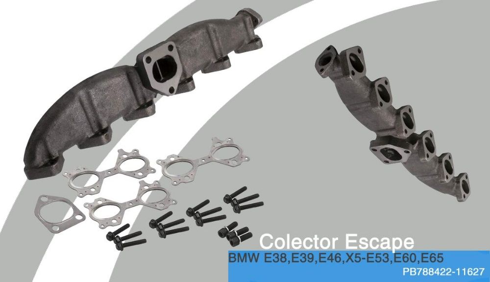 Colector Escape NOVO p/BMW E46,E39,E60,E65,X5