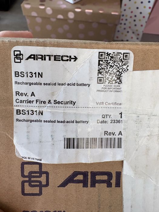 Akumulator Aritech BS131N
