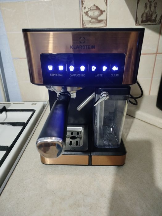 Кавоварка KLARSTEIN Arabica Comfort 1350 W 20 бар (10035655)
