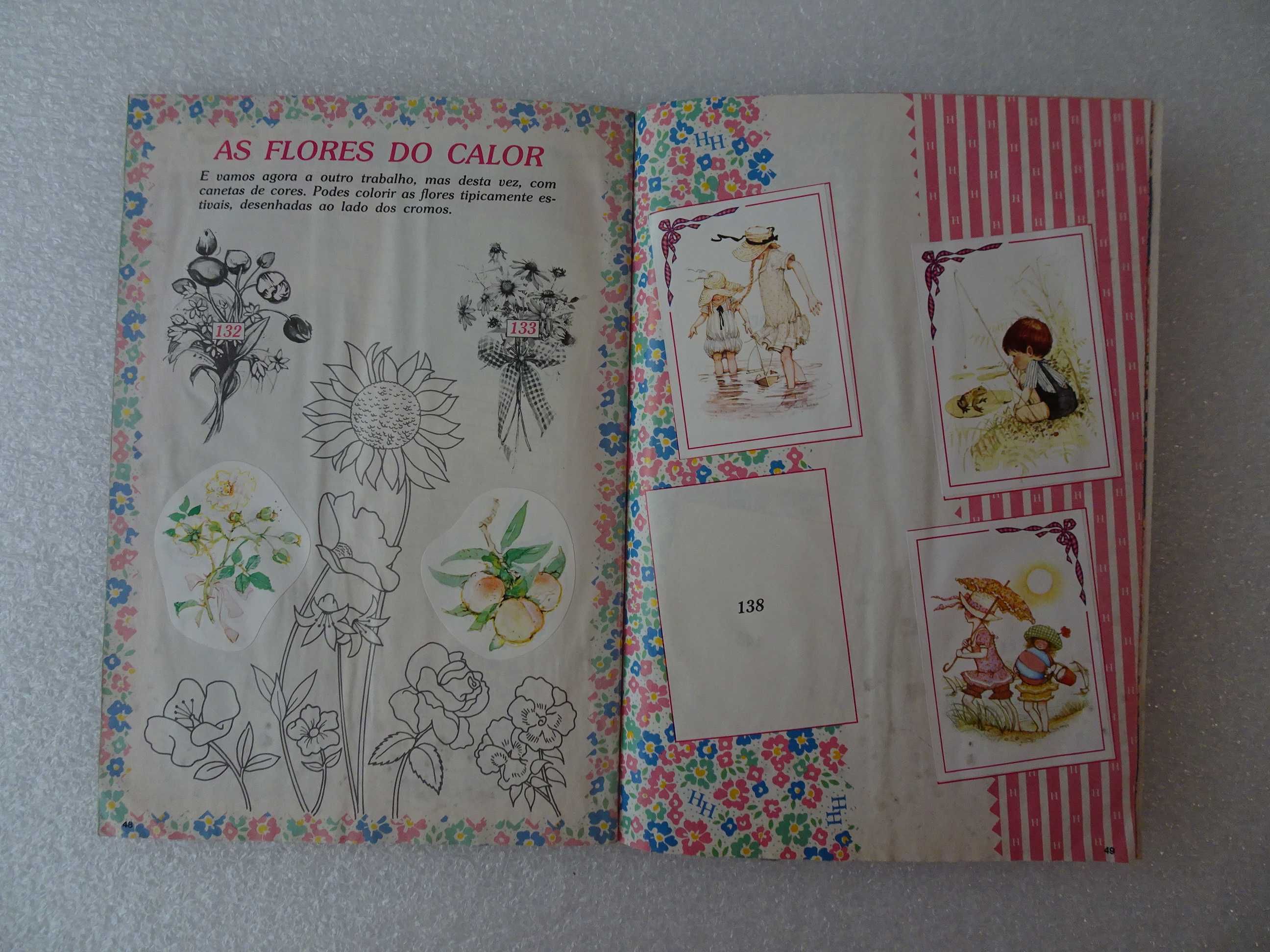 Caderneta de cromos Holly Hobbie - Panini - Tem 99 cromos