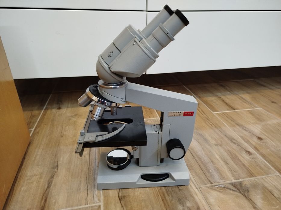 Mikroskop biologiczny LOMO P 15 jak nowy